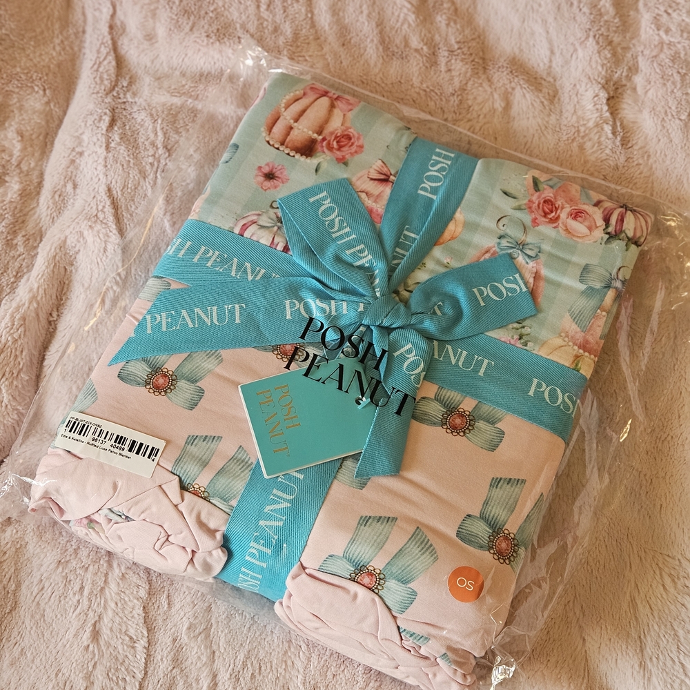 Posh Peanut Edie/katalina Luxe Patoo Blanket